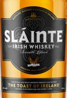 Slainte 'The Toast of Ireland' Smooth Blend Irish Whiskey, Ireland