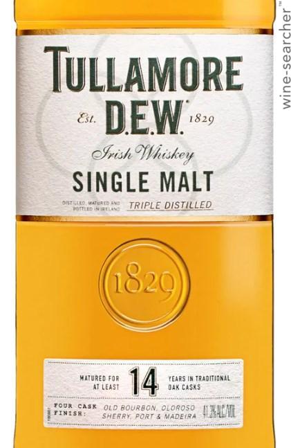 Tullamore Dew 14 Year Old Single Malt Irish Whiskey, Ireland