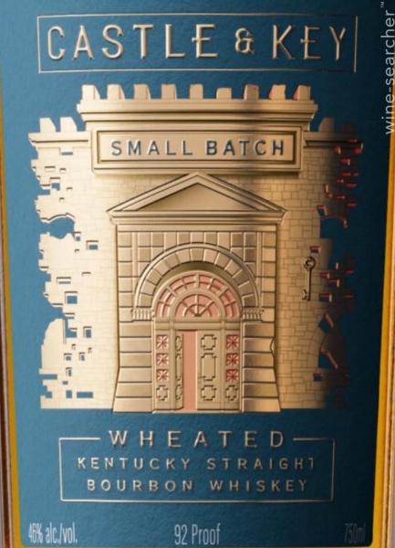 Castle & Key Small Batch Wheated Kentucky Straight Bourbon Whiskey, USA