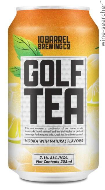 10 Barrel Brewing 'Golf Tea' Vodka with Natural Flavours, Oregon, USA