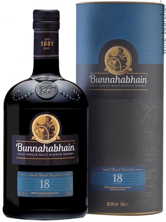 Bunnahabhain 18 Year Old Single Malt Scotch Whisky, Islay, Scotland