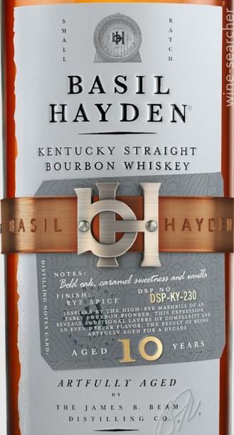 Basil Hayden's 10 Year Old Kentucky Straight Bourbon Whiskey, USA