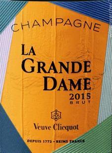 2015 Veuve Clicquot Ponsardin La Grande Dame Brut, Champagne, France