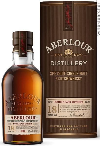 Aberlour Double Cask 18 Year Old Single Malt Scotch Whisky, Speyside, Scotland