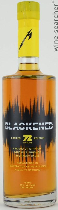 Blackened Metallica 72 Seasons Straight Whiskey, USA