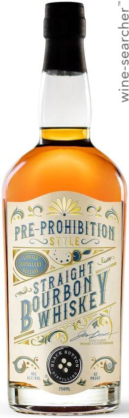 Black Button Distilling Pre-Prohibition Style Straight Bourbon Whiskey, New York, USA