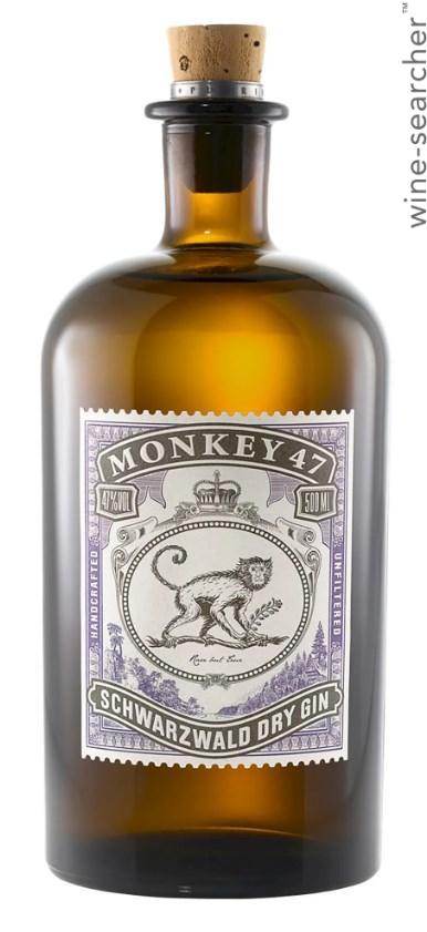 Black Forest Distillers Monkey 47 Schwarzwald Dry Gin, Germany