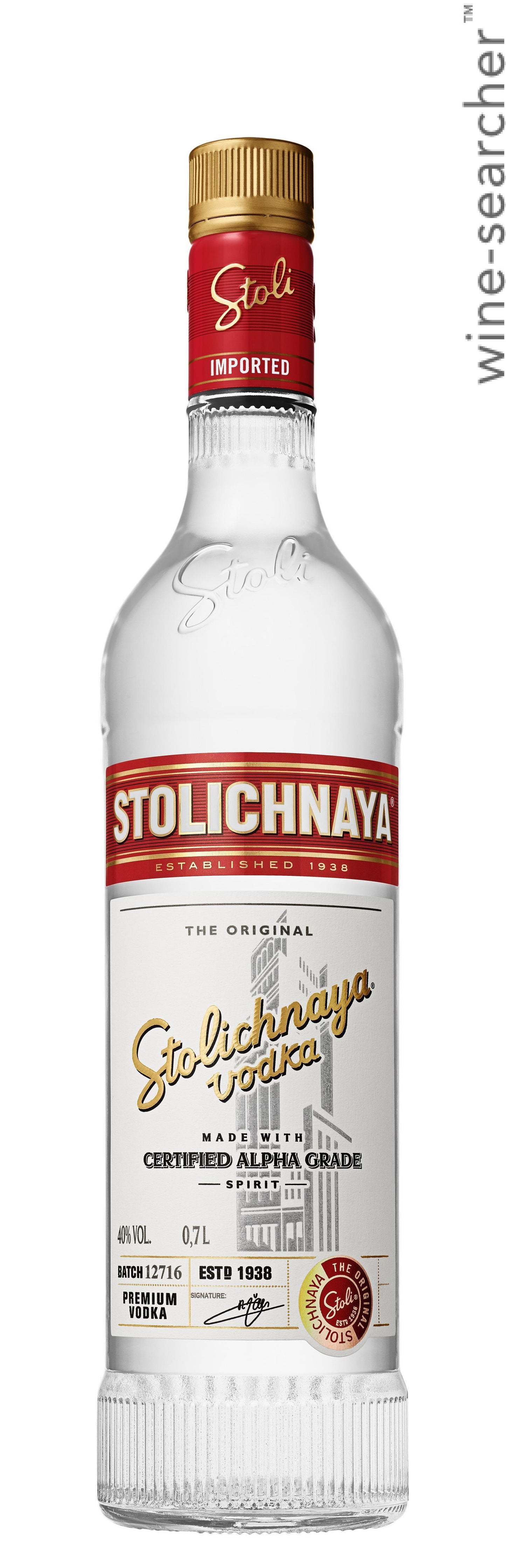 Stolichnaya Red Vodka