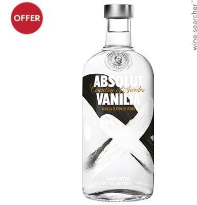 Absolut Vanilia Flavored Vodka, Sweden