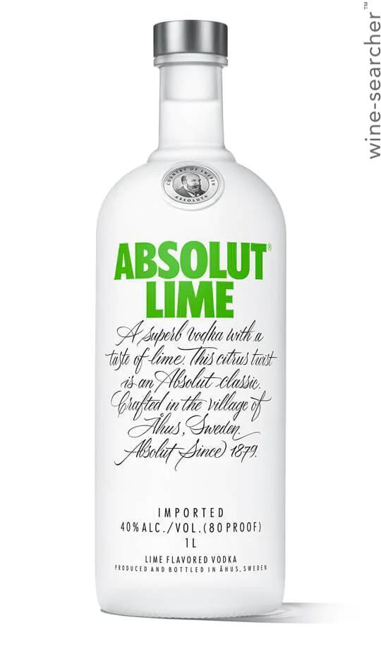 Absolut Lime Flavored Vodka, Sweden