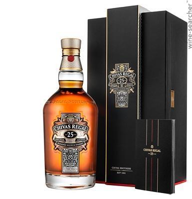 Chivas Regal 25 Year Old Blended Scotch Whisky, Scotland