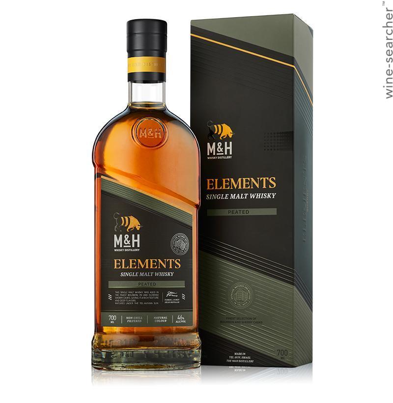 The Milk & Honey Distillery - M & H 'Elements' Peated Single Malt Whisky, Israel