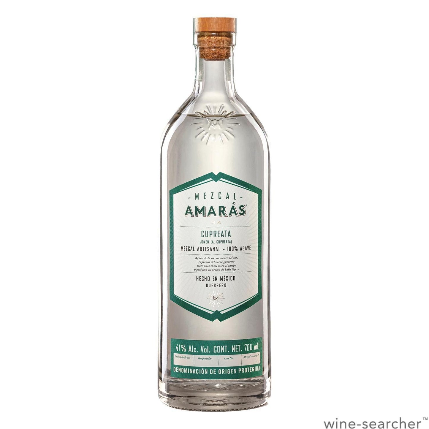 Amaras Cupreata Mezcal Joven Artesanal, Guerrero, Mexico