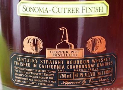 Woodford Reserve Master's Collection Sonoma-Cutrer Chardonnay Barrel Finish Kentucky Straight Bourbon Whiskey, USA