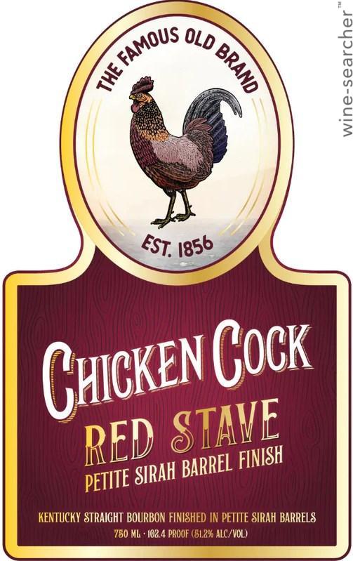 Chicken Cock Red Stave Kentucky Straight Bourbon Whiskey, USA