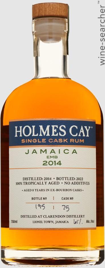 2014 Holmes Cay Clarendon EMB 8 Year Old Single Cask Rum, Jamaica