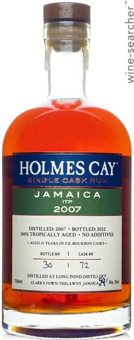 2007 Holmes Cay Long Pond ITP 15 Year Old Single Cask Rum, Jamaica