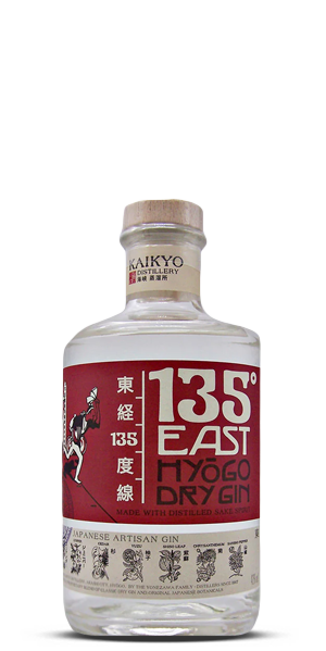 135 East Hyogo Dry Gin, Japan